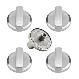 813396 Gas Stove Knobs Replaces 805071 808472 Compatible with Wolf Cooktop Burner Knobs Stainless Steel Knobs CT36G CT36G/S CT36G/S-LP (5PCS)