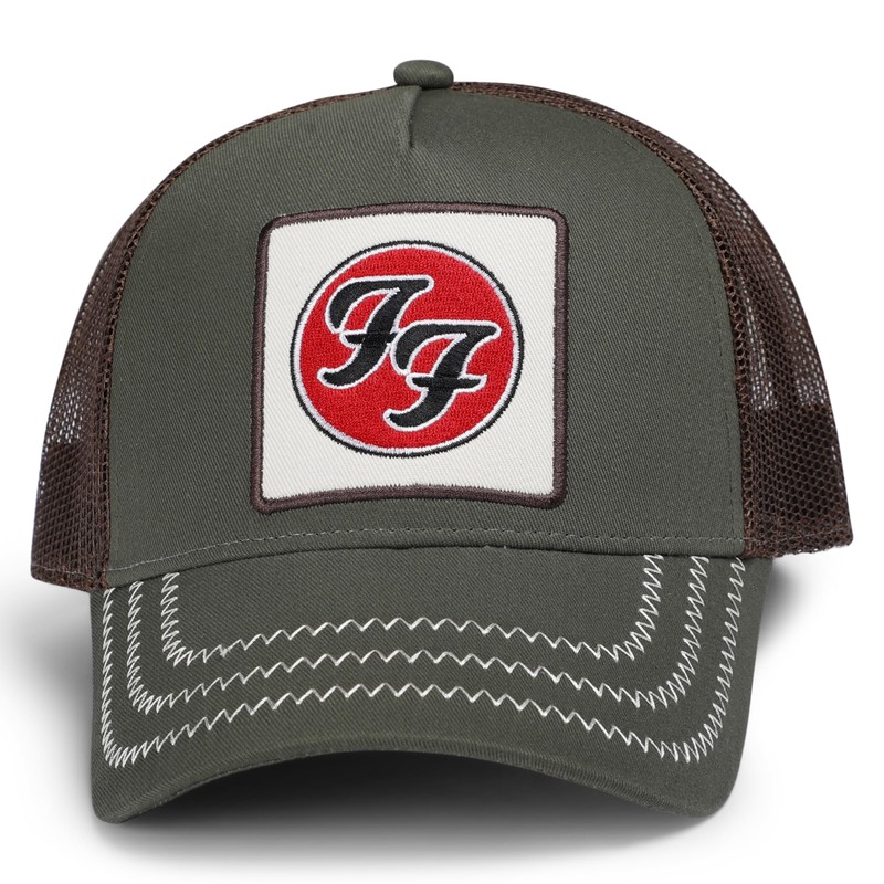 Amplified Trucker Baseball Cap with Adjustable Snapback Closure, Breathable, Foo