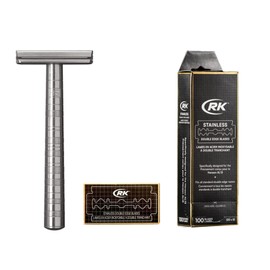 HENSON SHAVING AL13 Shaver Medium (AIRCRAFT ALUMINUM) Deep Shave Model (Highly Durable, Recommended for Those Who Want to Shave)