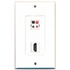 RiteAV - 1 Port HDMI 1 Port Speaker Decorative Wall
