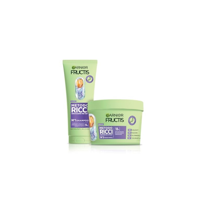 Garnier Fructis Moisturising Shampoo and Mask for All Types of