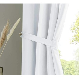 Gardinenbox Berlin 20400N2 Curtains with Loops, Set of 2