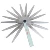 TRIXES Metric 17 Blade Steel Feeler Gauge 0.02-1.0mm Spark Plug