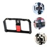 GRIRIW Smartphone Video Stabilizer Grip Handheld Holder with Smartphone Cage