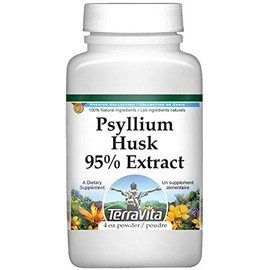 Psyllium Husk 95% Extract Powder (4 oz, ZIN: 520593) - 3 Pack
