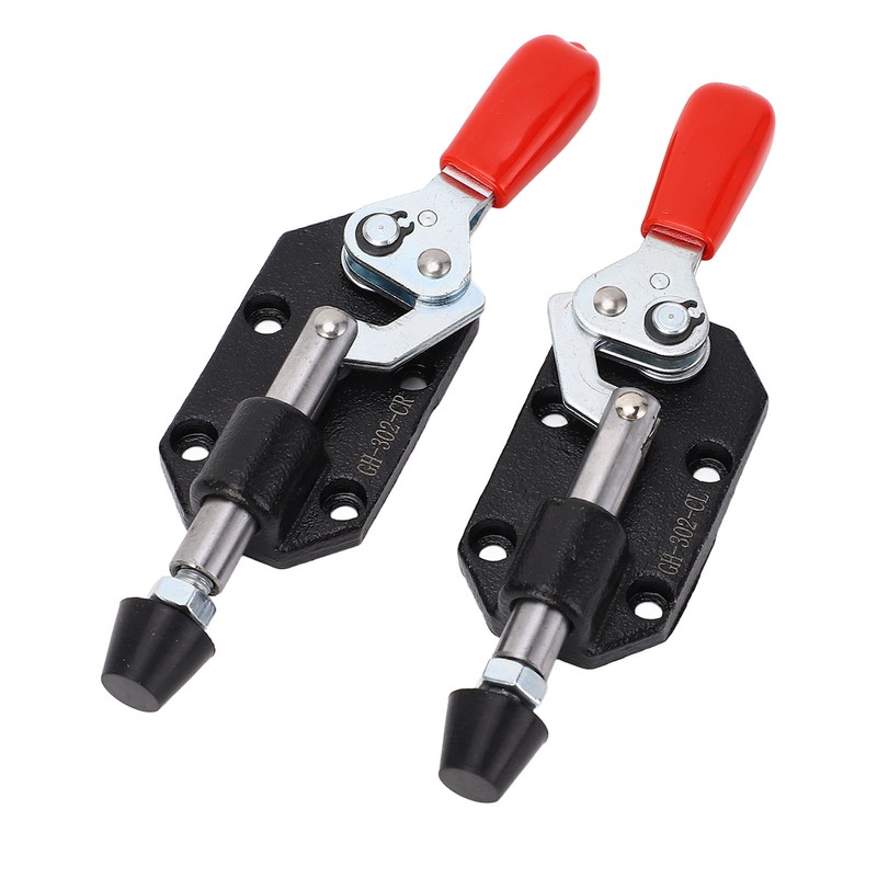 2Pcs Push Pull Toggle Clamp Tunable Woodworking DIY Quick Release