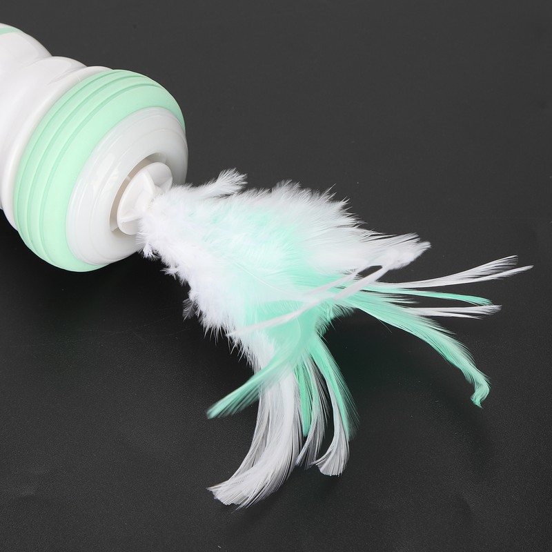 Electric Cat Teaser USB Rechargeable Auto Rotating Cat Toys with