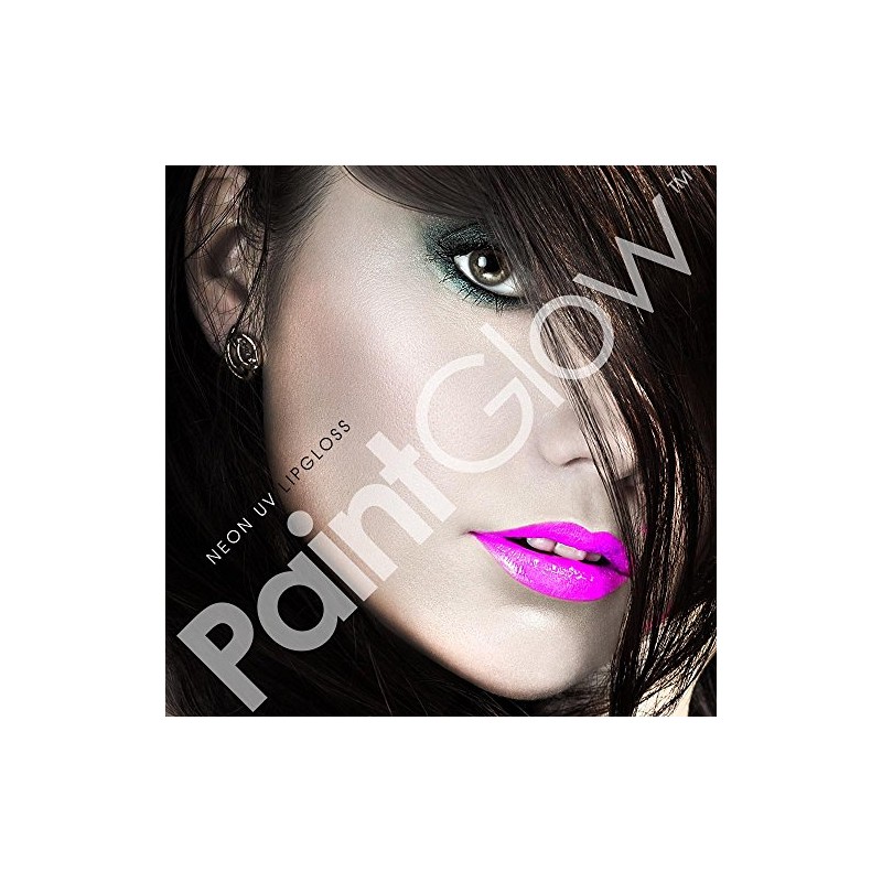 PaintGlow UV Reactive Neon LipGloss (3 Pack) Festival Fancy dress