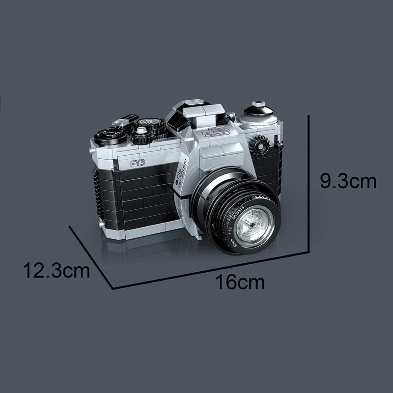Digital Camera Building Kit, Retro Digital Camera Building Model Set.
