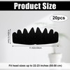 20pcs Hat Sweat Liners, Hat Sweat Protector Reshaper Stretcher for