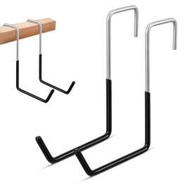 Nogeqi 2PCS Rafter Hanger Bike Hooks for Hanging Large S Hooks for Hanging Heavy Duty Storage Organizer Bicycle Plant