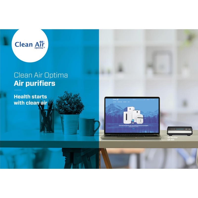 HEPA UV Desktop/Car Ioniser Air Purifier CA-501 - Low Noise