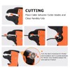 Convy Automatic Wire Stripping Tool, 0.2-6 mm, Red, convy-GJ111EU