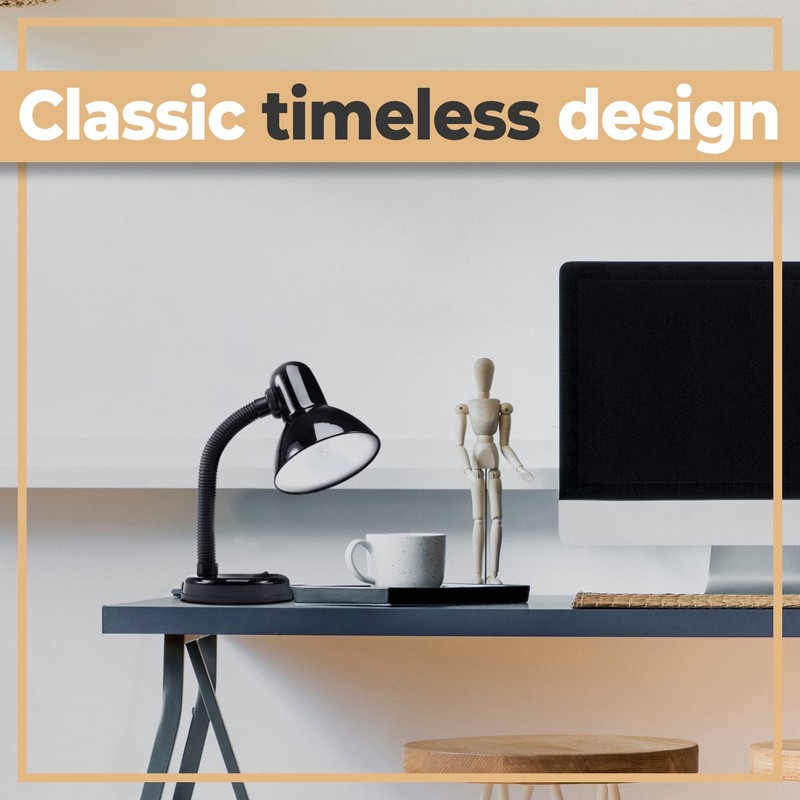 Retoo Retro Desk Lamp Retro Design 33 cm, E27 Socket,