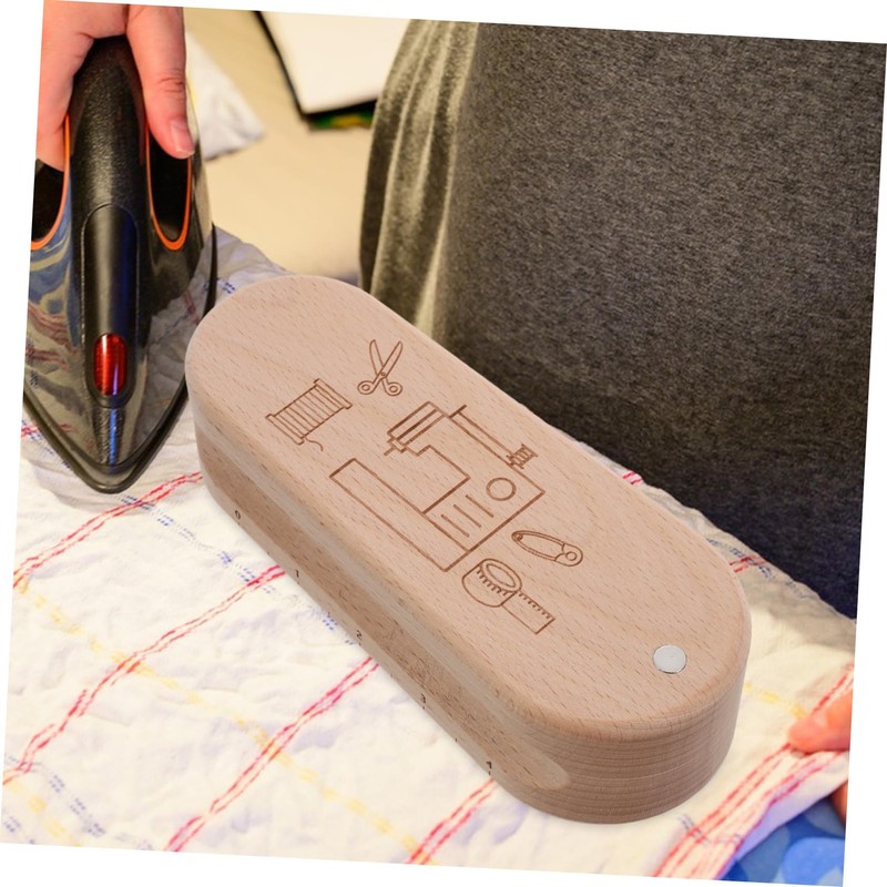 Operitacx Wood Tailors Clapper For Quilting Ironing Hand Held Sewing