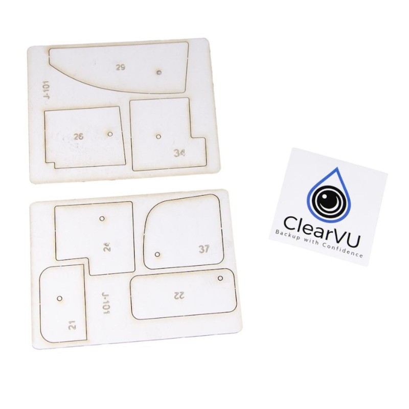ClearVU Camera Solutions J-101 Backup Camera Cleaner fits 2011 2021