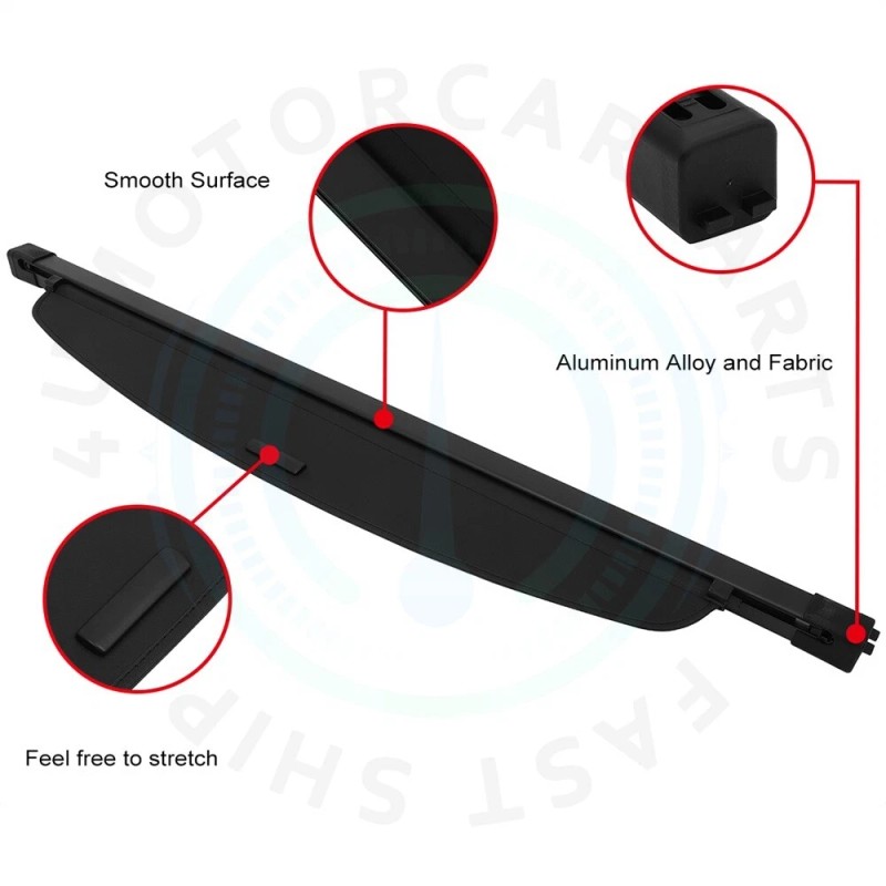 4UMOTOR For 06-13 Land Rover Range Rover Sport Retractable Security