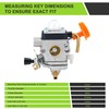 Harbot FS90R Carburetor for Stihl FS110R FS100 FS90 KM90R FS