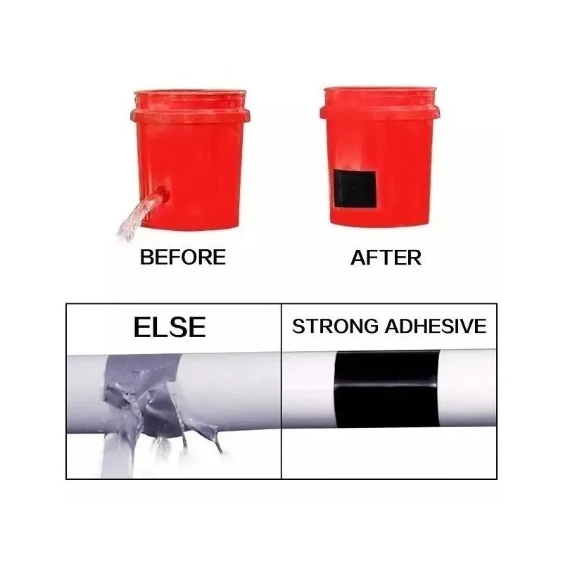 Didier Market Cinta Flex Tape Resistente Al Agua Fuerte Para