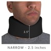 OTC Cervical Collar, Soft Contour Foam, Neck Support Brace, Black