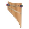 Pan Flute 13 Pipes - Artesanal and Decorative From Peru