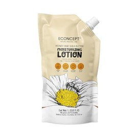 Crema Humectante ECONCEPT de Miel y Manteca de Karité Refill 1 L