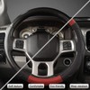 West Llama Customized Auto Car Steering Wheel Cover with 3D