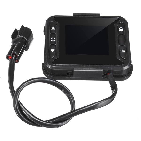 12V Car Heater Controller, MACHSWON LED Monitor Display Monitor Switch