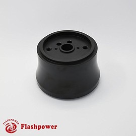 Flashpower Steering Wheel Hub Adapter Boss Kit 9 Hole Black