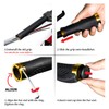 YMWALK Kids Bike Handlebar Grips - Non-Slip Rubber Handle Grips