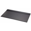 Dacasso Black Leather 34" X 20" Top-Rail Desk Pad