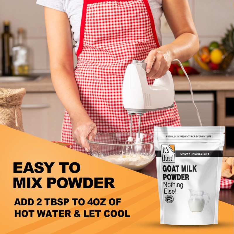 It's Just! - Goat Milk Powder, Easy to Mix, Just