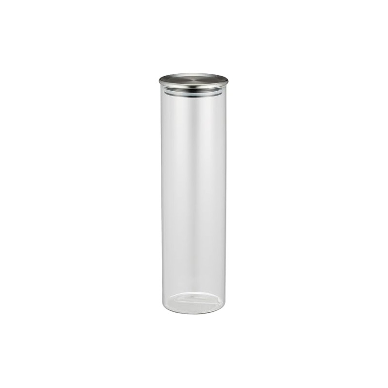 CASUAL PRODUCT Glass Spaghetti Jar with Stainless Lid