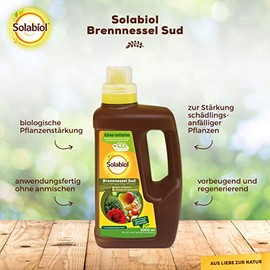 PROTECT HOME Solabiol Brennnessel Sud, biologisches Pflanzenst?rkungsmittel zur Kr?ftigung und St?rkung sch?dlingsanf?lliger Pflanzen, 1 Liter