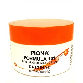 Piona Skin Brightening Original 101 - Papaya - Turmeric Formula 103 - Serum 1oz - Piona Original Cream 1oz