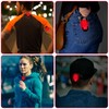 Flintronic Reflective Running Gear Set, Magnetic LED Clip Lights, Rechargeable