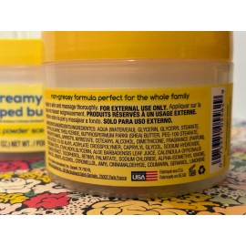 Baby Magic LOT OF 2 BABY MAGIC CREAMY WHIPPED BUTTER CREAM 8.4 OZ EA SOFT POWDER SCENT