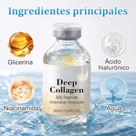 2pcs Deep Collagen Anti-Wrinkle Cream In Serum，Colágeno profundo en sérum