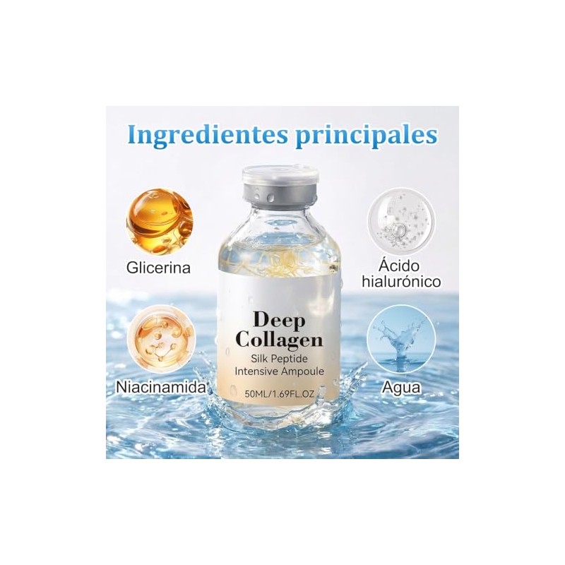 2pcs Deep Collagen Anti-Wrinkle Cream In Serum，Colágeno profundo en sérum