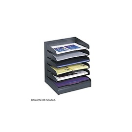 SAF3128BL - Safco Letter-Size Desk Tray Sorter