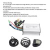 36V/48V 350W Electric Motor Controller Kit 17A Brushless Motor Controller