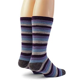WARRIOR ALPACA SOCKS - Outdoor Alpaca Wool Socks, Terry Lined with Comfort Band Opening For Men And Women(Large, Painted Sky)