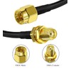 GTIWUNG RG58 SMA to SMA Cable 5 Metre WiFi Antenna