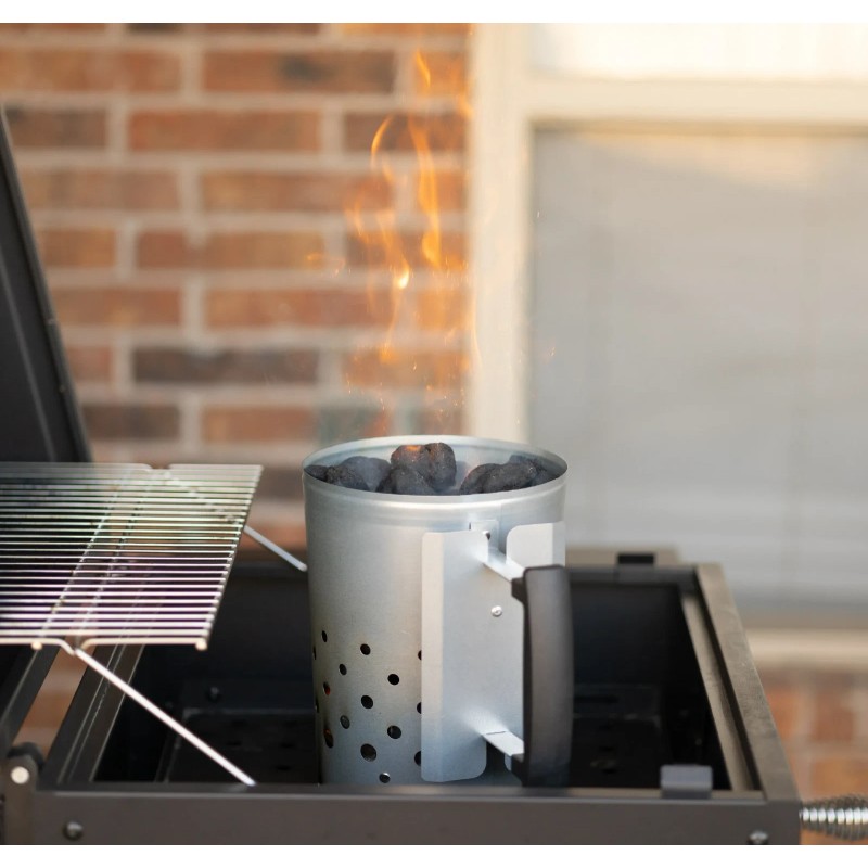 Expert Grill Charcoal Chimney Starter for Outdoors, with Safety Handle