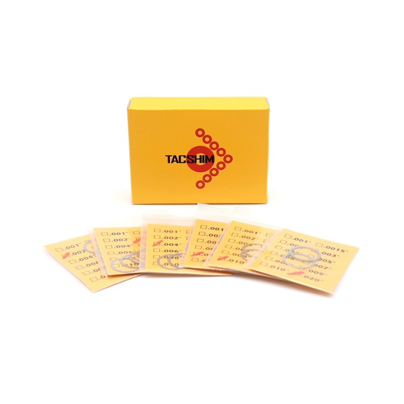 TACSHIM 9/16" x24 Barrel Shim Kit for .40 S&W 40