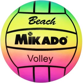 CUCUBA Volleyball Beach Volleyball aus Gummi Modell Soft leicht für Training oder Spiel 16 cm