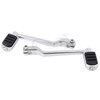 Pair Heel Toe Shift Levers with Shifter Pegs For Harley