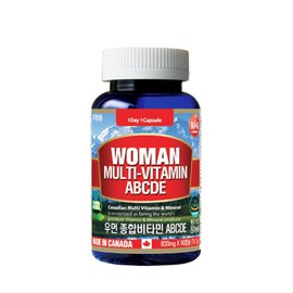 Tonglife Women's Multivitamin ABCDE 3 months supply - 1 bottle / 우먼 종합비타민ABCDE 3개월분-1병