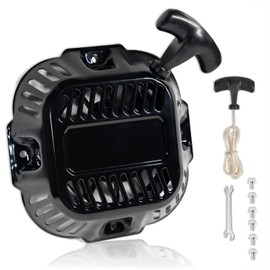 JMCHstore Pull Start Recoil Starter Assembly for Generac GP3600 GP3250 Generator, 196cc 208cc 212cc Gasoline Engine, Gas Pressure Washer 2900 3600 3100 2500 PSI Speedwash, 0J08071SRV 0J08074SRV