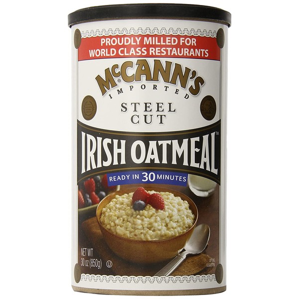 McCann's Irish Steel Cut Oatmeal, 30 Ounce (Pack of 12)